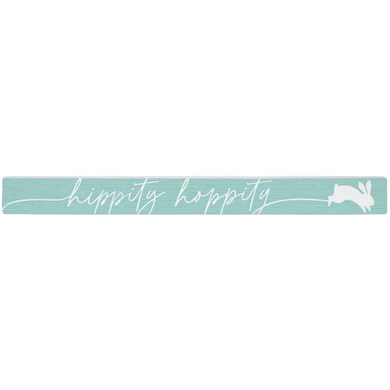 'Hippity Hoppity' Talking Stick – Whimsical Easter-Themed Wooden Conversation Tool 1