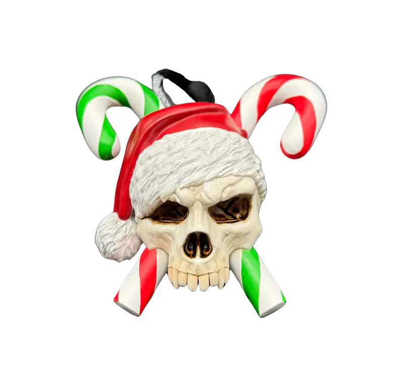 Horrornaments Xmas Cross Bones Ornament 1