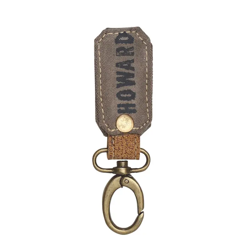 'Howard' Personalized Key Fob – Sleek Metal Design 1