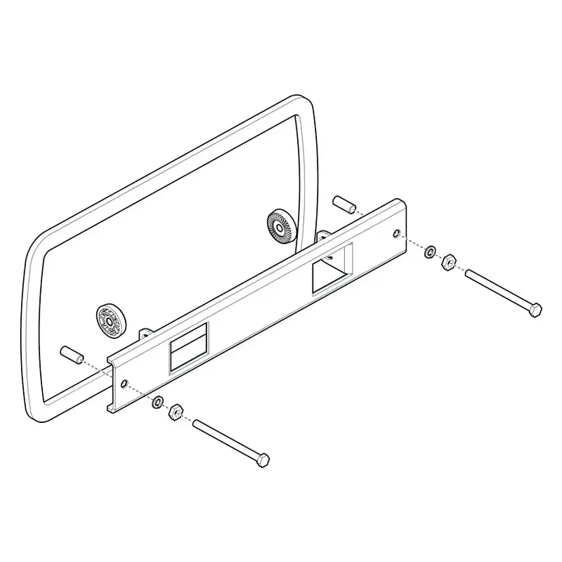 Humminbird Helix 7 In-Dash Mounting Kit – Idmk H7R2 (Part #740200-1) 1
