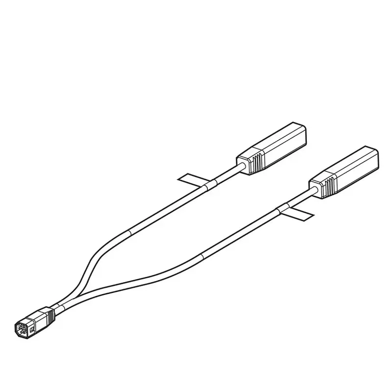 Humminbird Helix Y-Splitter Cable For Sidescan & Downscan 1
