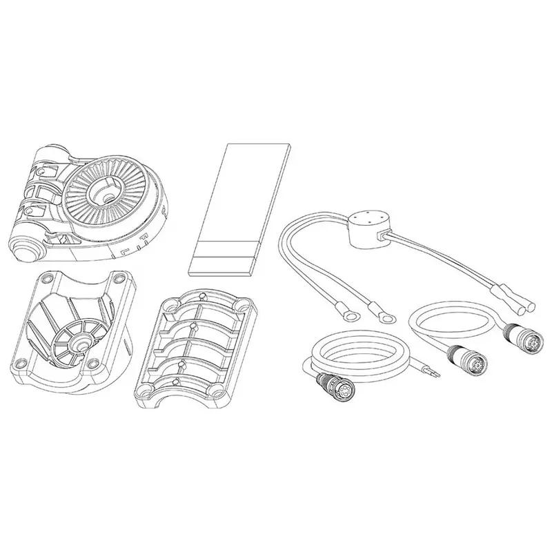 Humminbird Open Water Adapter Kit For Mega Live Imaging Sonar 1