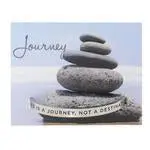 Journey-Themed Cuff Bracelet – 'Life Is A Journey' 1