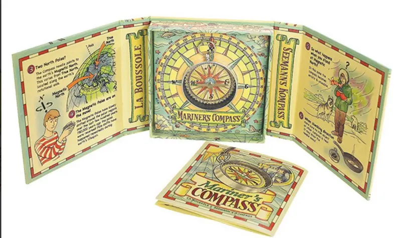Junior Explorer’S Mariner Compass – Authentic Models Navigation Tool 1