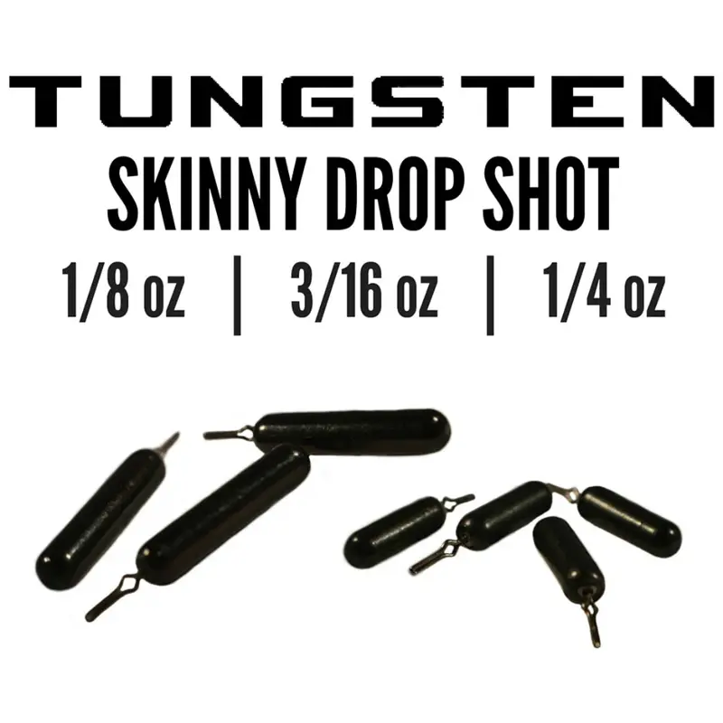Kenders Skinny Drop-Shot Sinkers 1