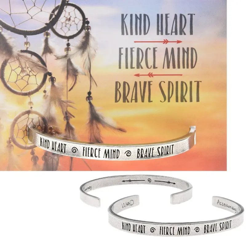 Kind Heart Compassionate Cuff Bracelet 1