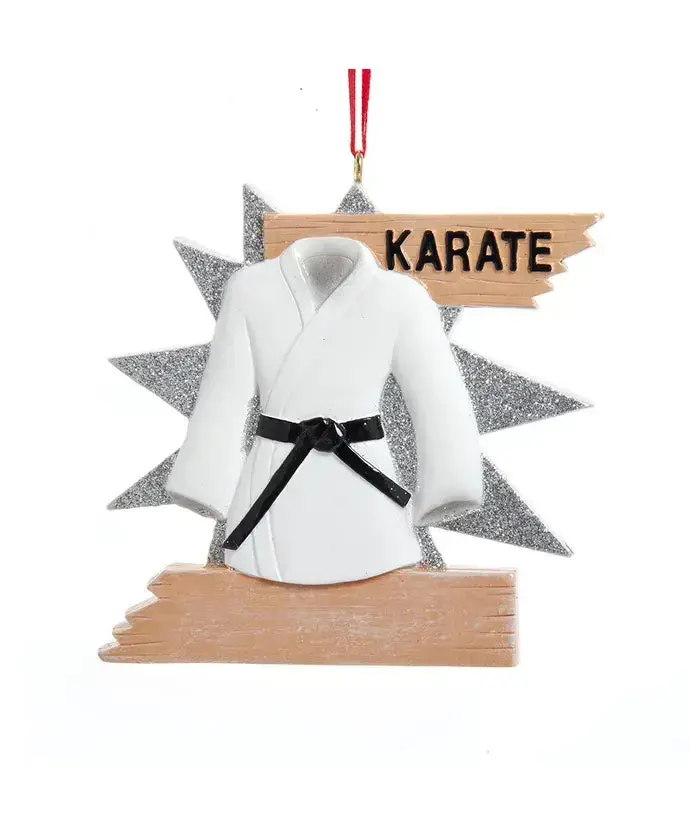 Kurt S. Adler Resin Karate Ornament – 3.25" 1