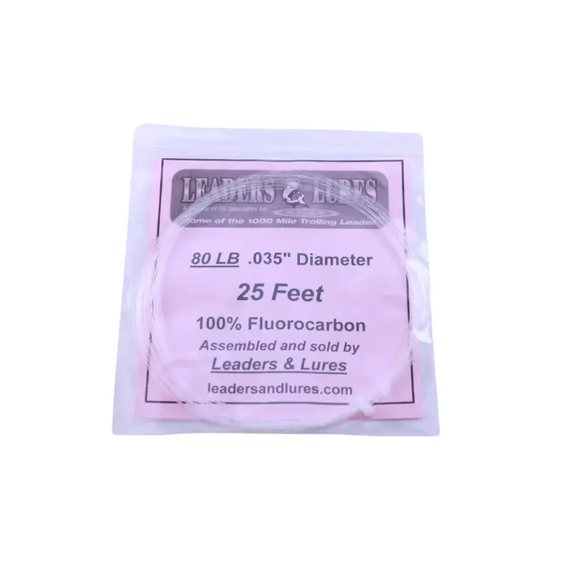 Leaders & Lures Premium Leader Material – Abrasion-Resistant Fluoro 1