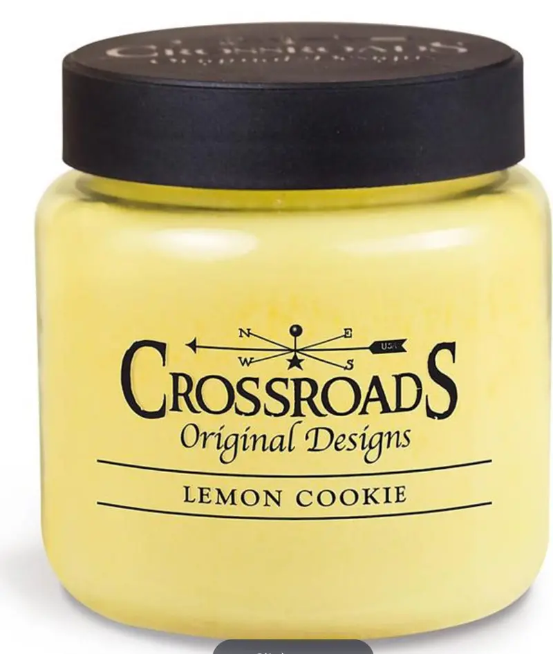 Lemon Cookie Aroma Candle – 16 Oz Soy Wax Jar 1