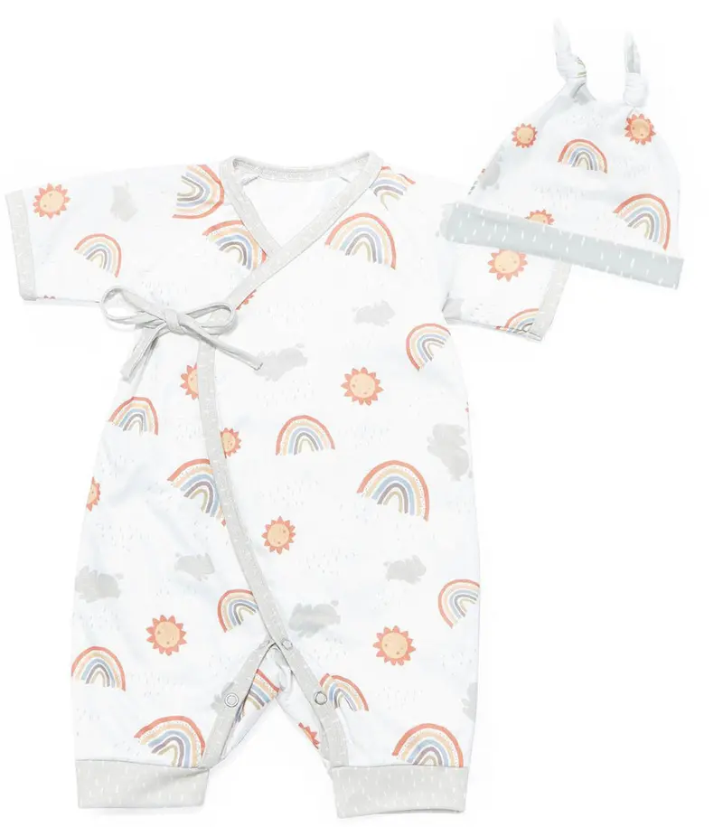 Little Sunshine Kimono Set With Matching Hat – Bunnies By The Bay 1