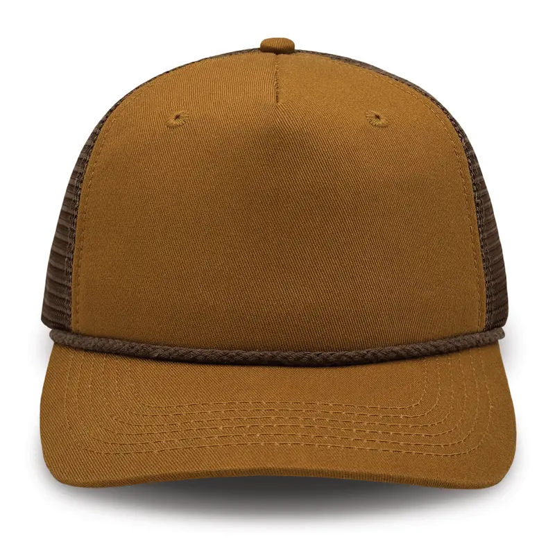 Lost Hat Co. Chesapeake & Chocolate Ranchero Foam Trucker Cap 1
