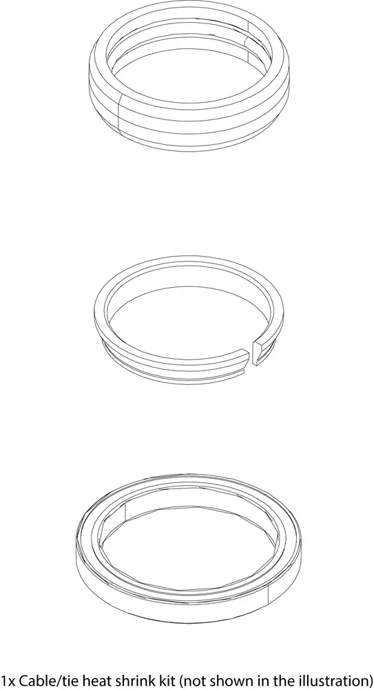 Lowrance Ghost Bearing And Seal Replacement Kit (P/N 000-15242-001) 1
