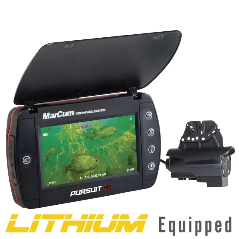 Marcum Pursuit Hd Ice Sonar – Lithium Battery Powered 1