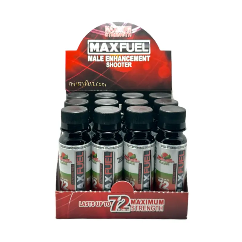 Maxfuel Male Enhancement Shooter – Watermelon Flavor, 12 X 3 Oz 1