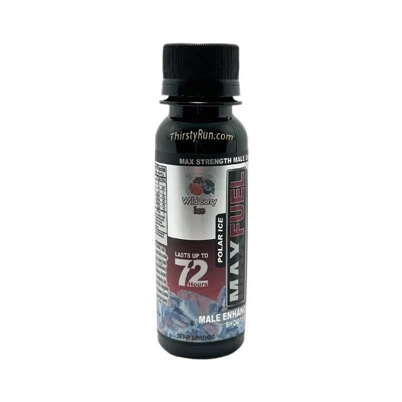 Maxfuel Polar Ice Male Enhancement Shot – Wildberry Ice Flavor (3 Oz) 1