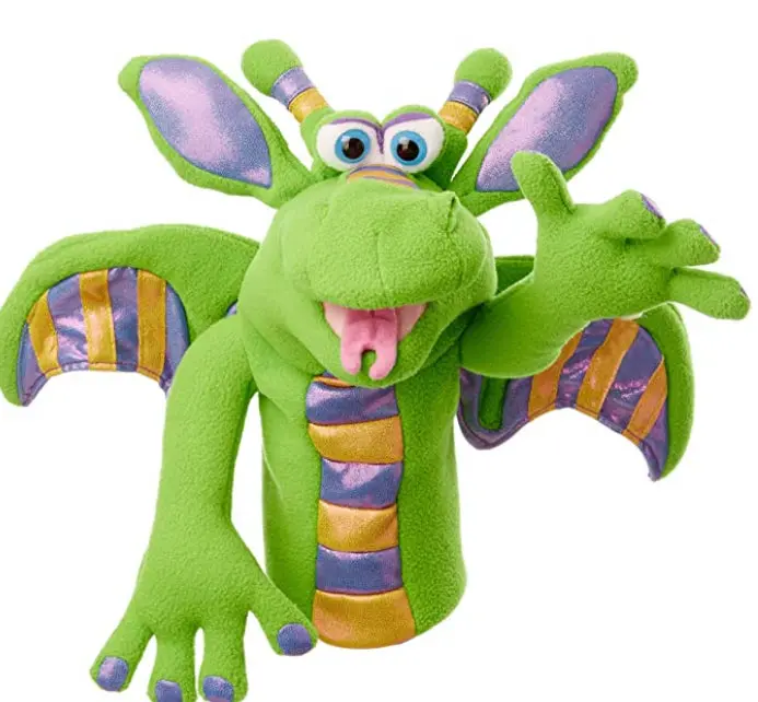 Melissa & Doug Smoulder The Dragon Hand Puppet – Fantasy Character Puppet 1