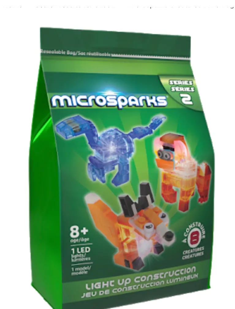 Microsparks Creature Assortment – Miniature Animal Figure Pack 1