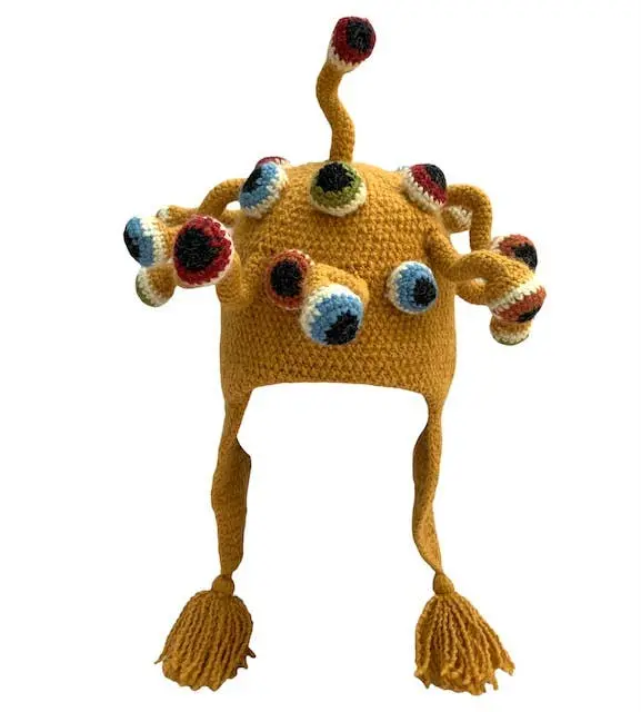 Milly Eyes Gold Costume Accessory – Peruvian Trading Company 1