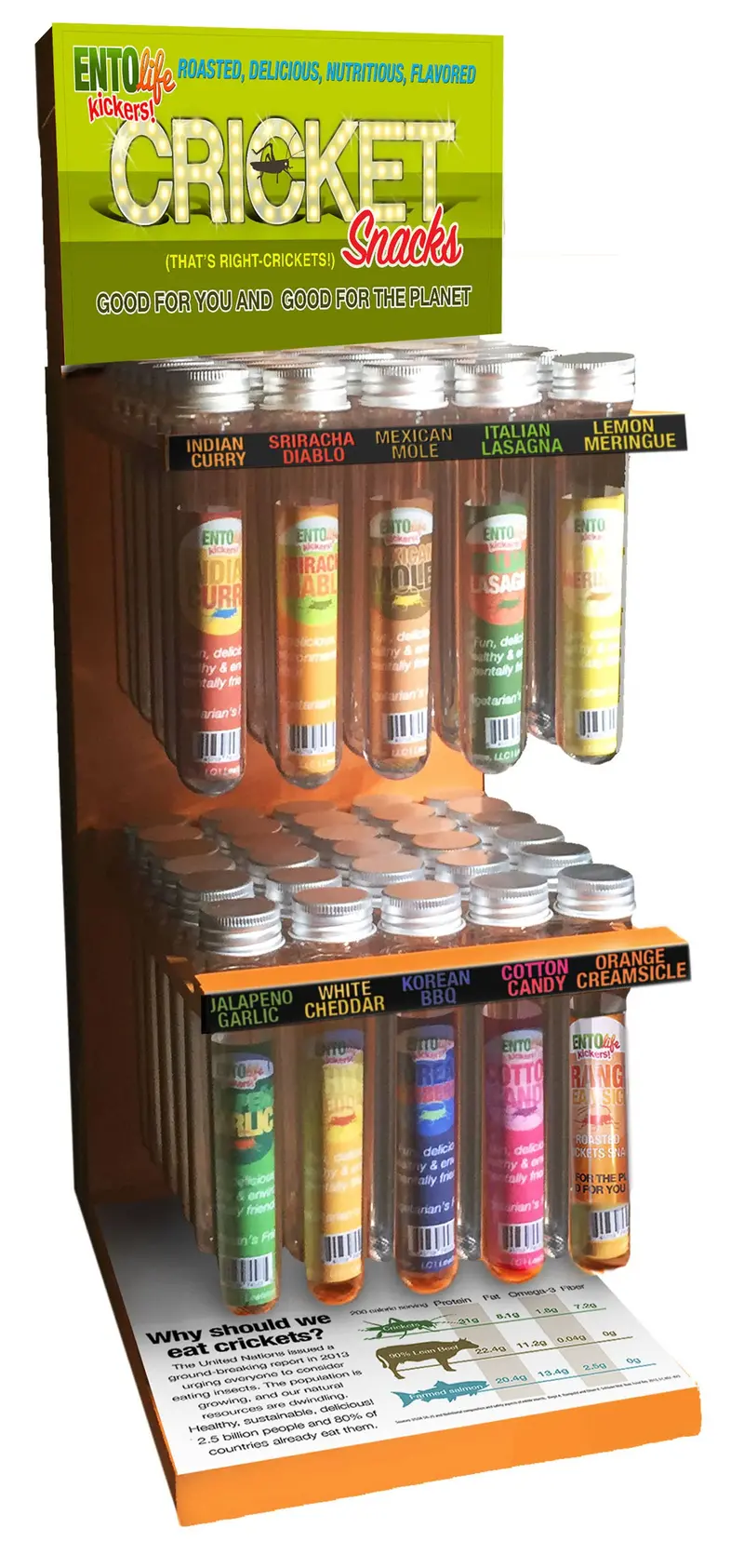 Mini-Kickers Cricket Snacks – Flavorful Protein Treats 1