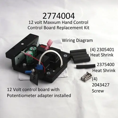 Minn Kota Maxxum & Hand Control Board Assembly With Adapter – Part #2774004 1