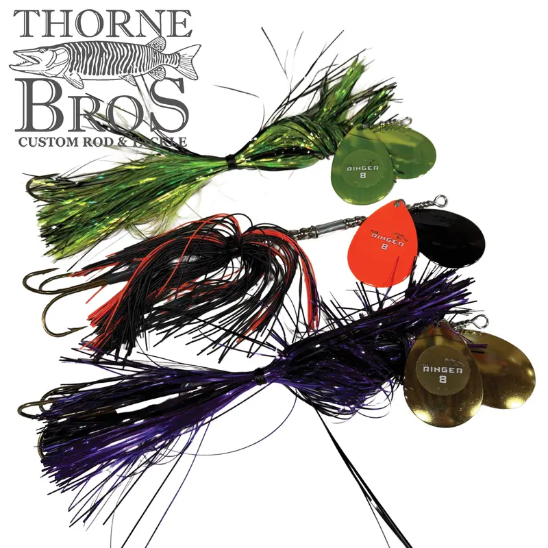 Musky Frenzy The Ringer 8-Inch Topwater Walking Bait 1