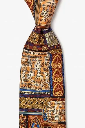 Oath Of Hippocrates Silk Tie – Professional Medical-Themed Neckwear 1