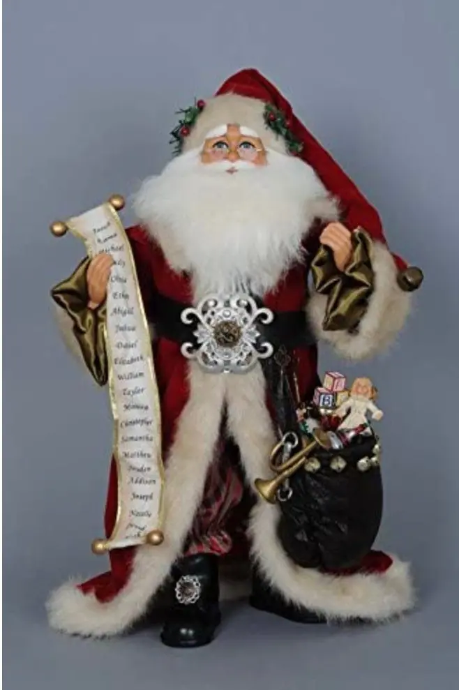 Old World Santa Figurine – 21 Inch (Karen Didion Originals) 1