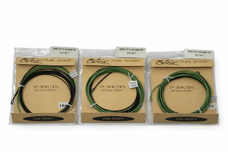Opst Pure Skagit D2 Dual-Density Fly Line Tips 1