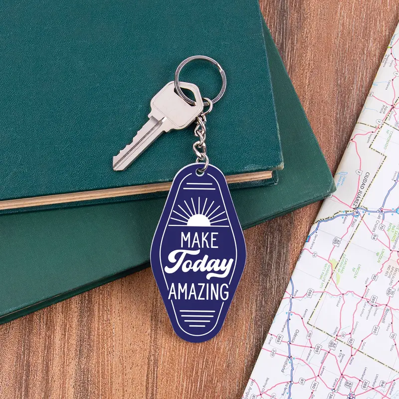 P. Graham Dunn Make Today Amazing Engraved Keychain 1