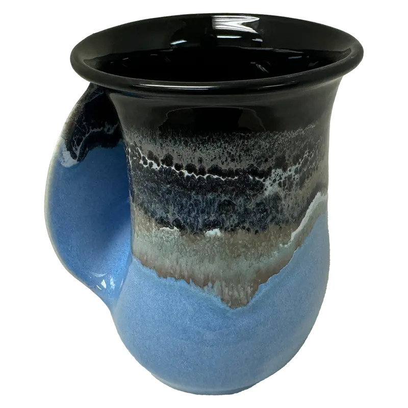Pacific Chill Left-Hand Handwarmer Mug – Clay In Motion 1
