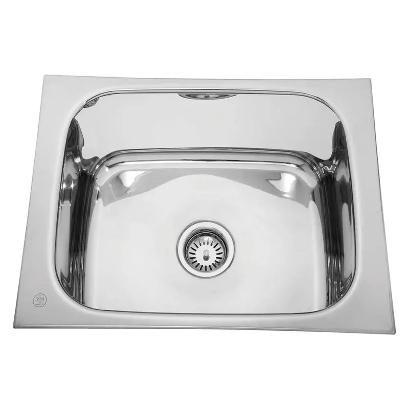 Parryware Eco Single-Bowl Sink – Flat Edge & Glossy Finish (Model C856971) 1