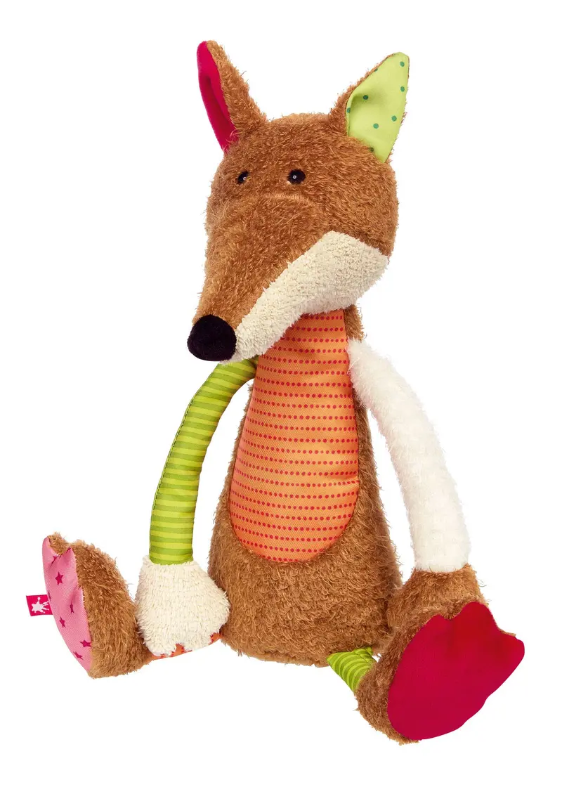 Patchwork Fox Plush Toy 1