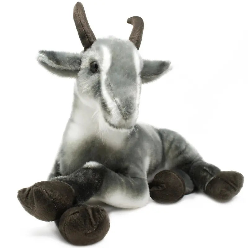 Patrick The Pygmy Goat – 18-Inch Realistic Plush Animal 1