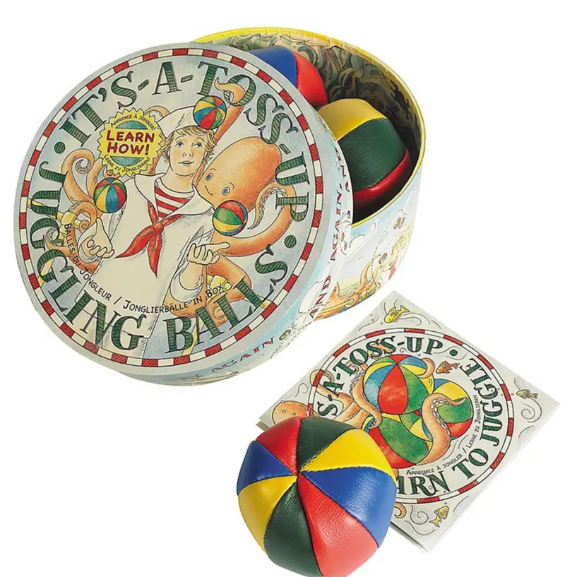 Professional Juggling Ball Set – ‘It’S A Toss Up’ By Authentic Models 1