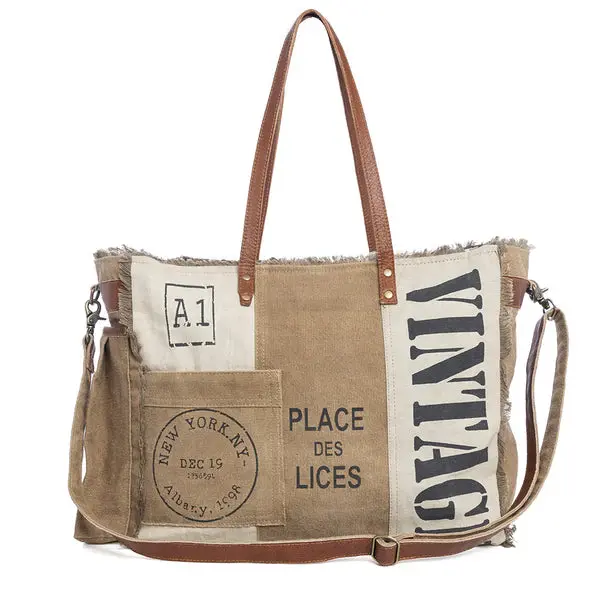 Queen Creek Sandstone Weekender Travel Bag – Myra Bags 1