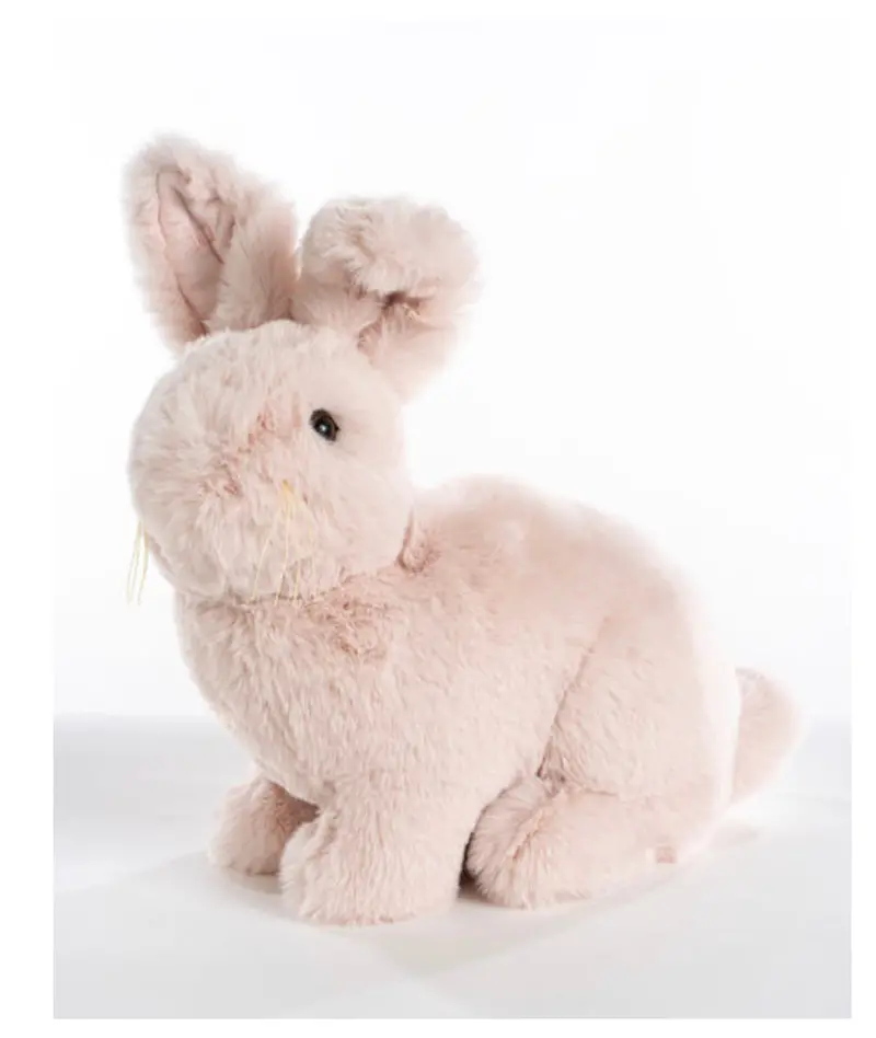 Rabbit Hug Plush Toy – Soft Pink Edition 1