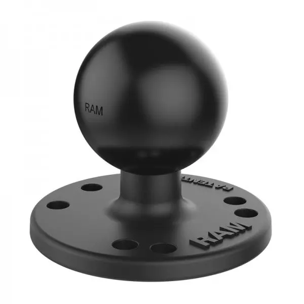 Ram Large Round Base Mount With D-Size Ball 1
