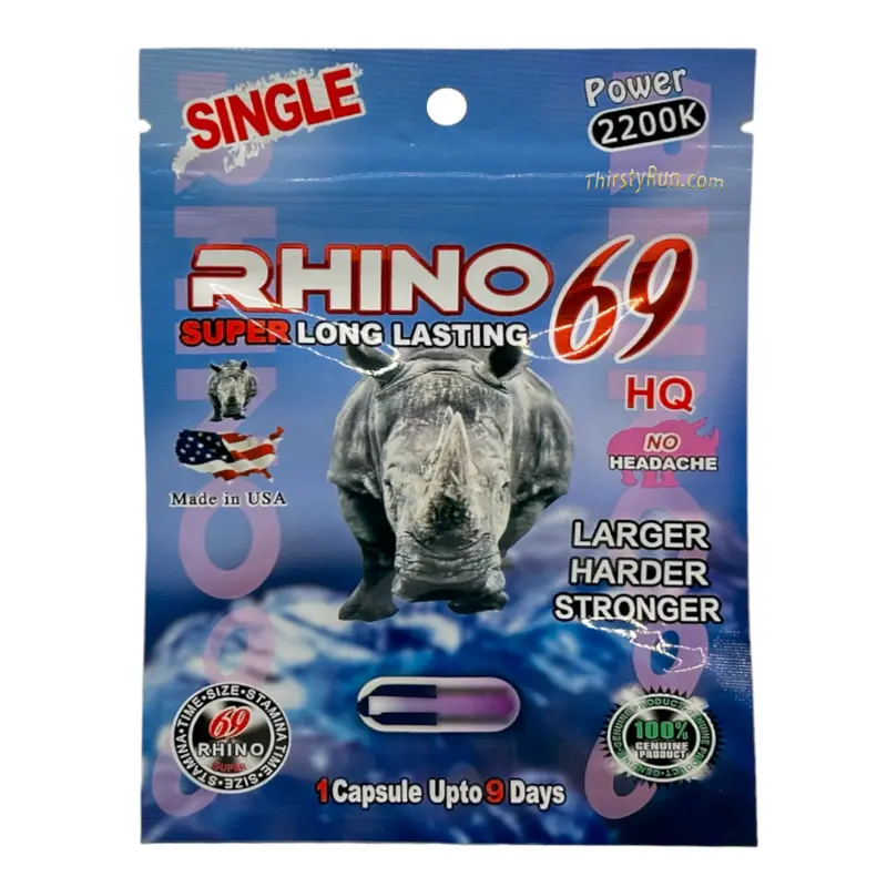 Rhino Power 2200K – Individual Capsule (Single-Dose) 1