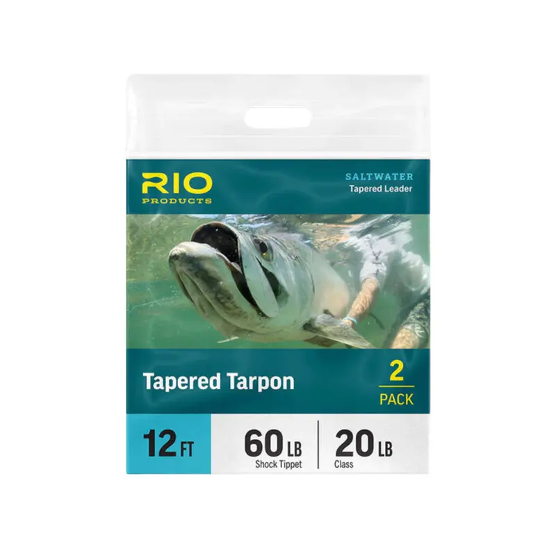 Rio Tapered Tarpon Leader – 2-Pack Heavy-Duty Set 1