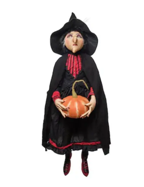 Risika Gathered Traditions Witch Figure – Joe Spencer, 16" X 17" X 67" 1