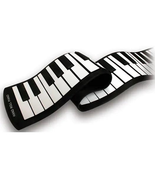 Rock N Roll It Piano – Classic Black-And-White Keyboard Toy 1