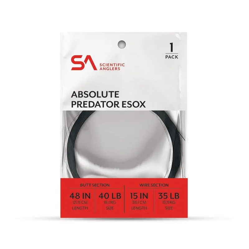 Scientific Anglers Absolute Predator Esox-Specific Fluorocarbon Leader 1