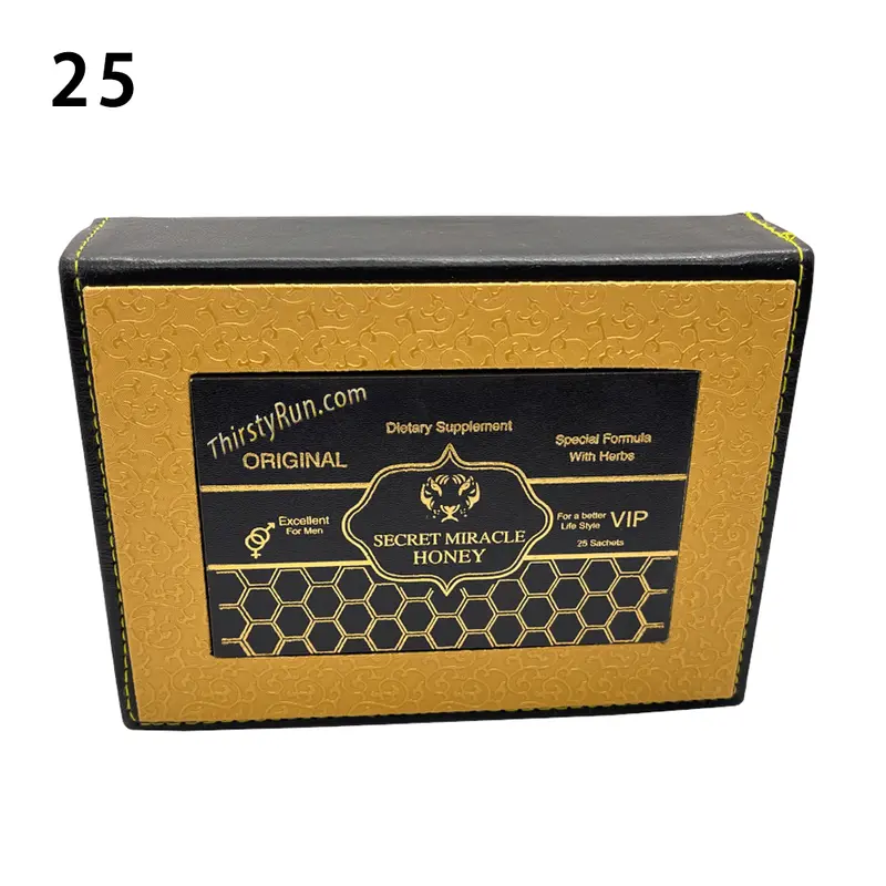 Secret Miracle Royal Honey Gold Pack – 25 Single-Serve Sachets (15G Each) 1