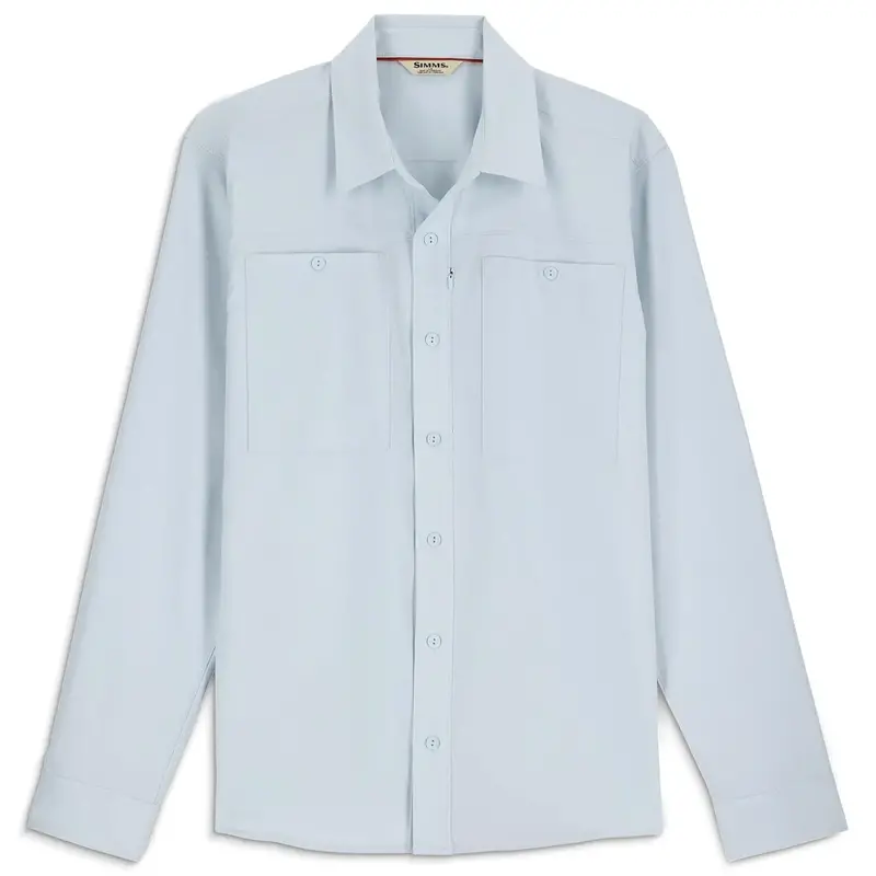 Simms Launch Long-Sleeve Fishing Shirt For Men – Sun-Resistant & Quick-Dry 1