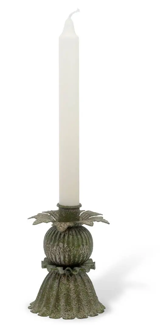 Small Hydrangea-Themed Candle Holder 1