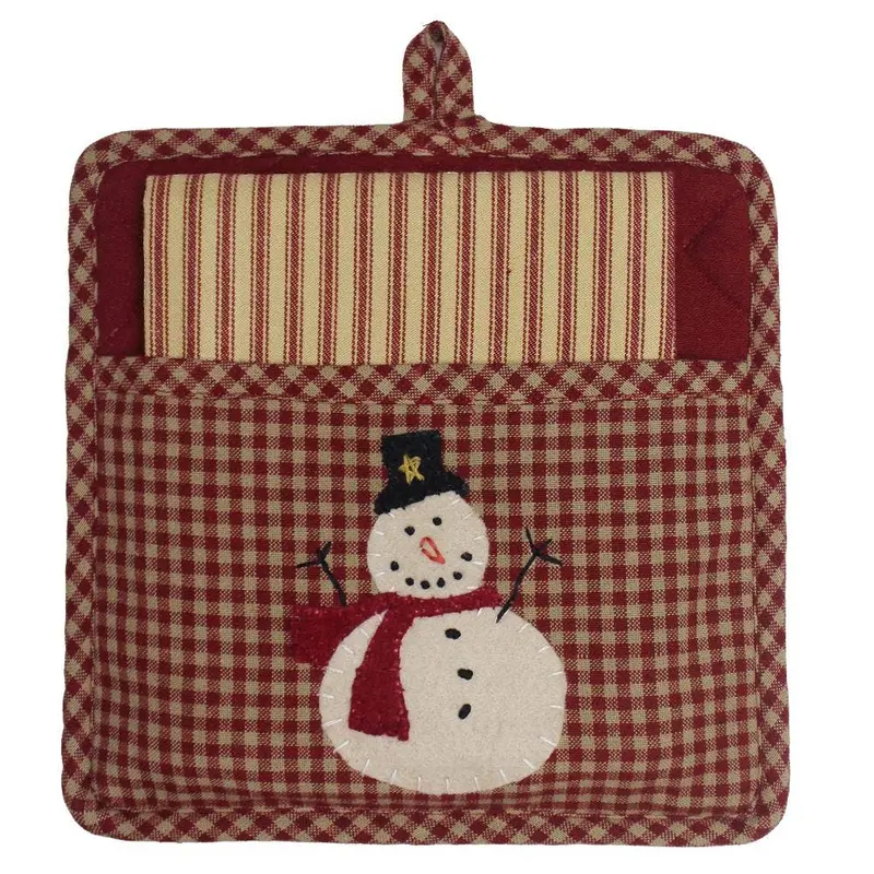 Snowberry Pocket Potholder Set By Home Collections By Raghu 1