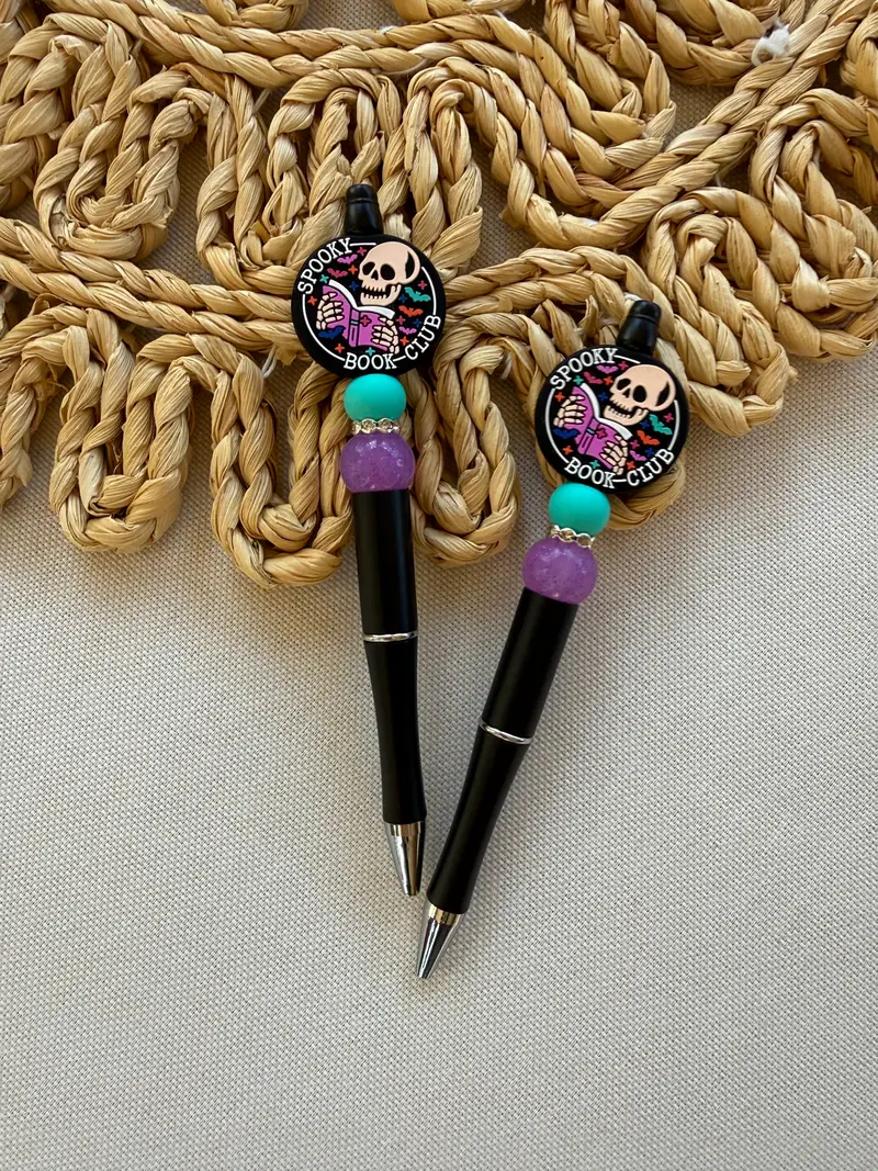Spooky Book Club Themed Pen 1