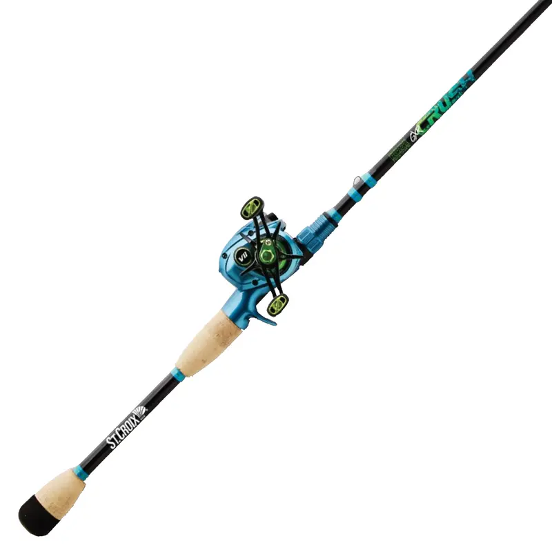 St. Croix Gxr Crush Casting Combo – Pre-Rigged Rod-And-Reel Outfit 1