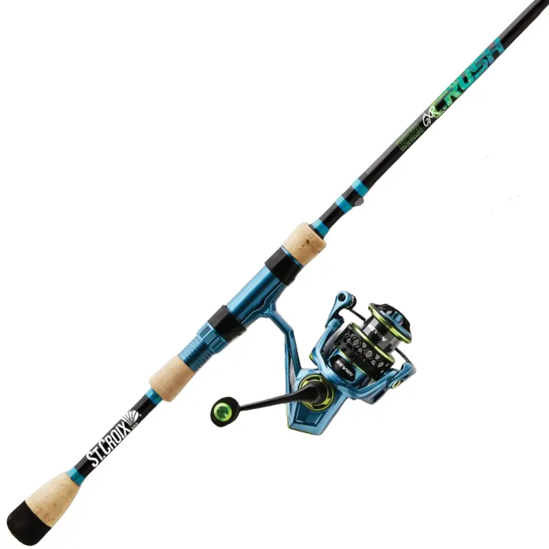 St. Croix Gxr Crush Spinning Combo – Balanced Spinning Rod And Reel Set 1