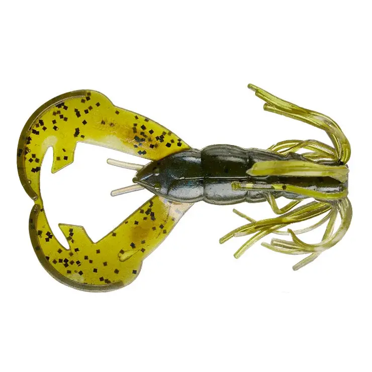 Strike King Rage Baby Luau Craw Soft Plastic Crawfish Bait 3